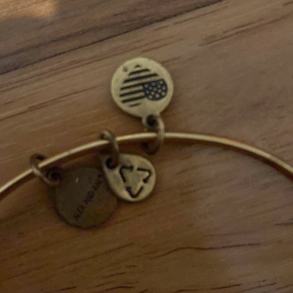 Alex and Ani pineapple gold bracelet - Picture 3 of 4